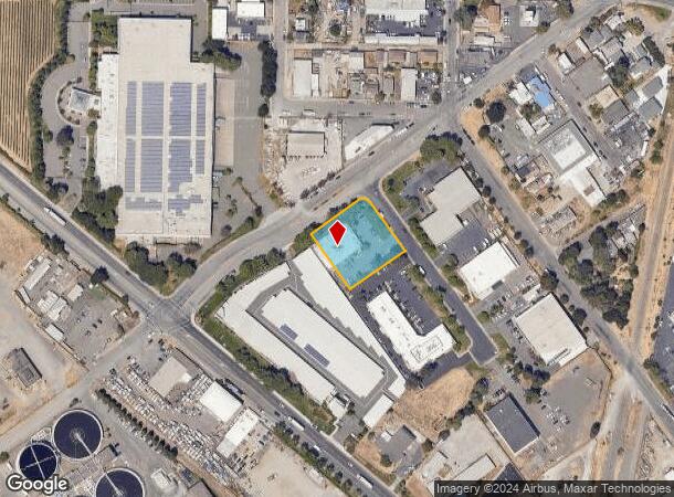  101 Corporate Pl, Vallejo, CA Parcel Map