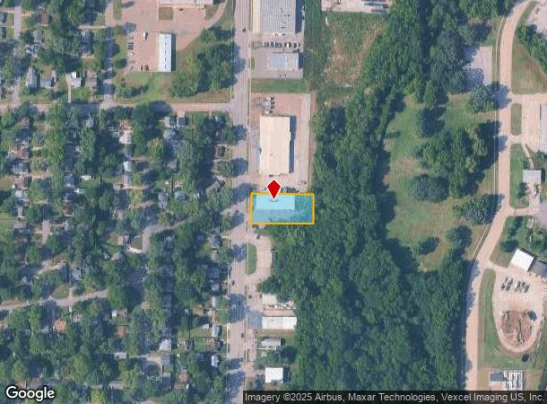  2500 S Kansas Ave, Topeka, KS Parcel Map