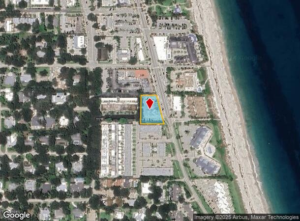  2801 Ocean Dr, Vero Beach, FL Parcel Map