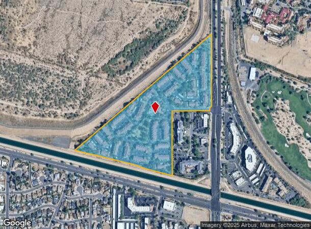  17212 N Scottsdale Rd, Scottsdale, AZ Parcel Map