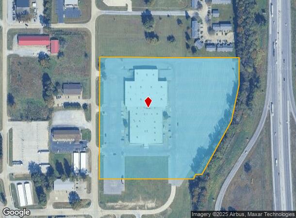  1000 Factory Outlet Blvd, West Frankfort, IL Parcel Map