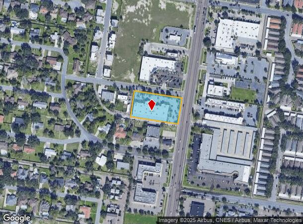  6521 N 10Th St, Mcallen, TX Parcel Map