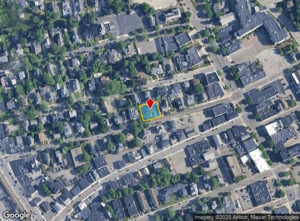  13 Chestnut St, Wakefield, MA Parcel Map