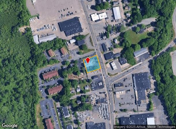 1605 Main St, Brockton, MA Parcel Map