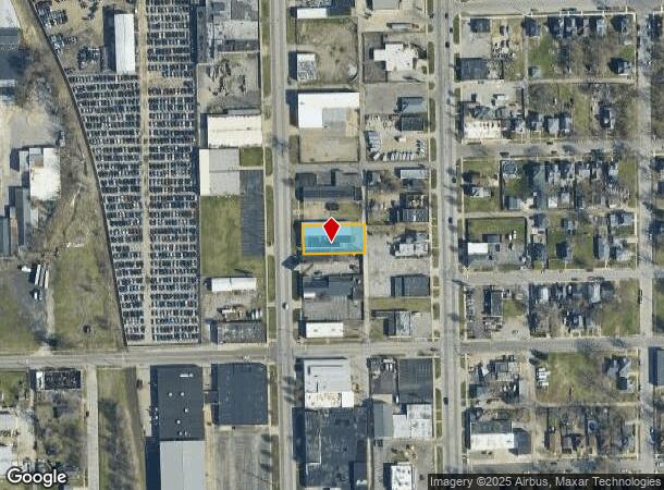  1812 S Main St, South Bend, IN Parcel Map
