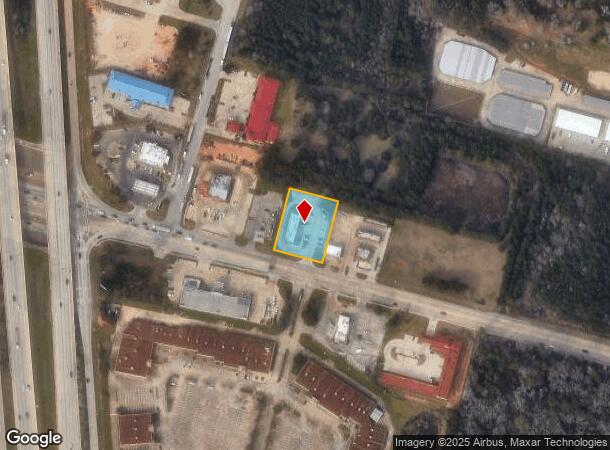 1114 W League Line Rd, Conroe, TX Parcel Map