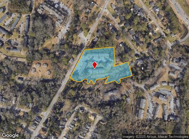  520 Baxter Ave, Macon, GA Parcel Map