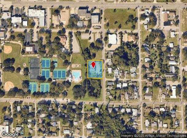  1614 S Apollo Blvd, Melbourne, FL Parcel Map