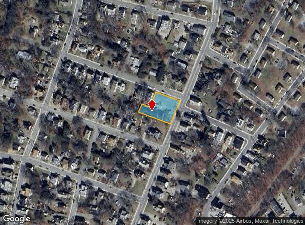  280 Jackson St, Willimantic, CT Parcel Map