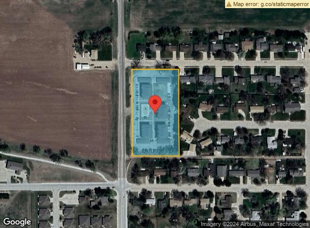  2100 N Adams St, Lexington, NE Parcel Map