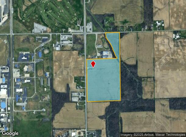 10727 Bluffton Rd, Fort Wayne, IN Parcel Map