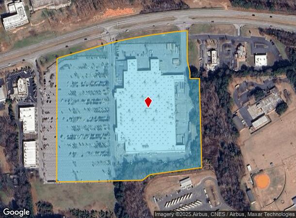 805 Lancaster Byp W, Lancaster, SC Parcel Map