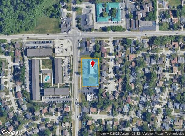  14723 Central Ave, Oak Forest, IL Parcel Map