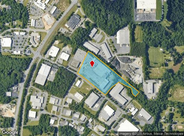  3811 Kimwell Dr, Winston Salem, NC Parcel Map