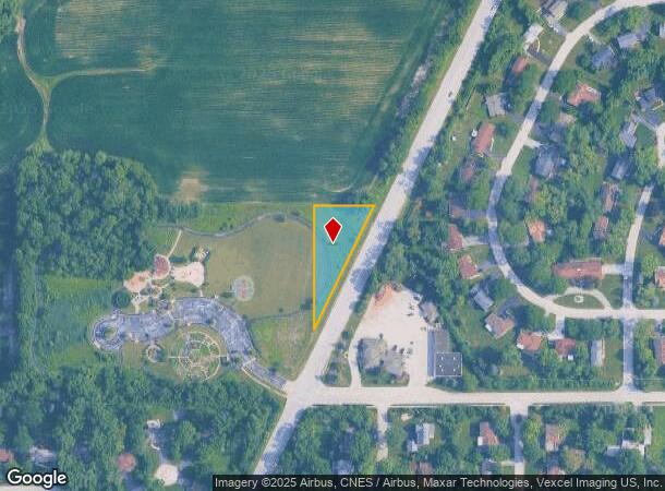 20700 Governors Hwy, Olympia Fields, IL Parcel Map