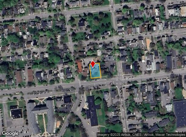 46 Broad St, Plattsburgh, NY Parcel Map