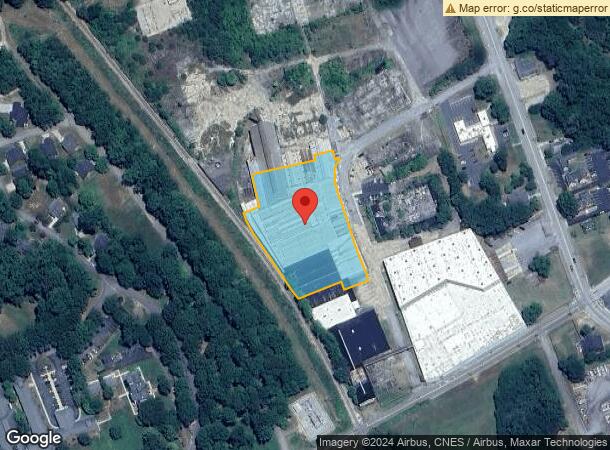  400 Catherine St, Laurens, SC Parcel Map