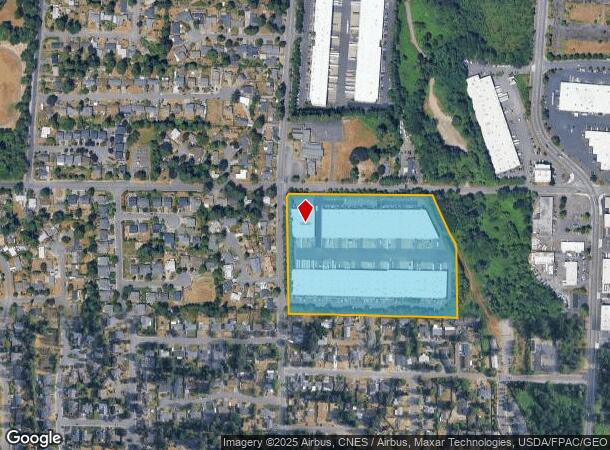 811 S 192Nd St, Seatac, WA Parcel Map