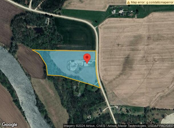  14491 Skunk River Rd, Burlington, IA Parcel Map