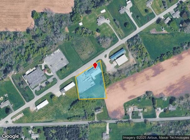  4614 Barrville Rd, Elba, NY Parcel Map