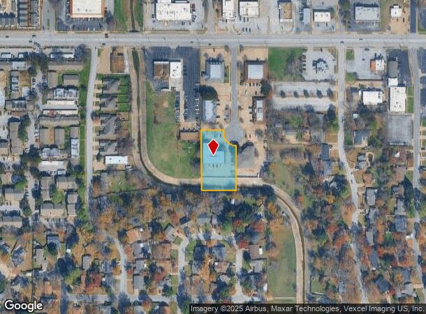  1237 Southridge Ct, Hurst, TX Parcel Map