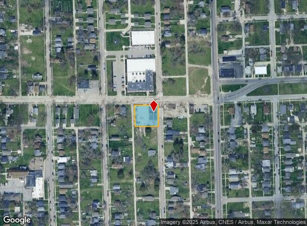  1628 E Pontiac St, Fort Wayne, IN Parcel Map