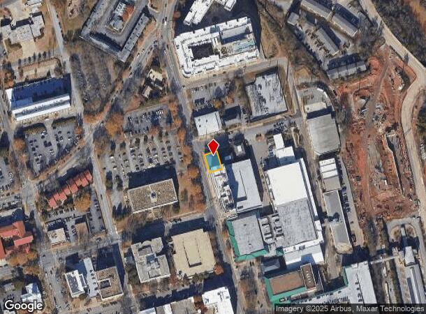  480 N Thomas St, Athens, GA Parcel Map