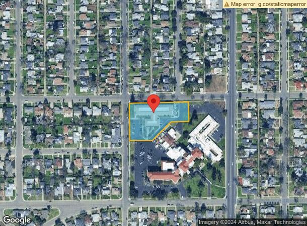  1480 N Delno Ave, Fresno, CA Parcel Map