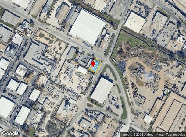  625 Industrial Blvd, Austin, TX Parcel Map