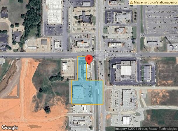  2120 S 4Th St, Chickasha, OK Parcel Map