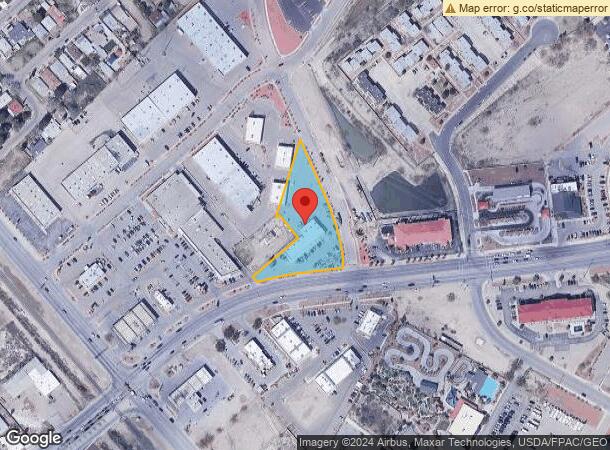  1055 Sunland Park Dr, El Paso, TX Parcel Map