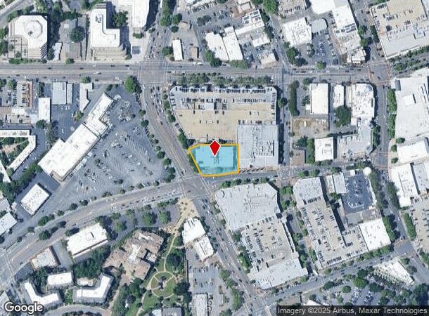  1660 Olympic Blvd, Walnut Creek, CA Parcel Map