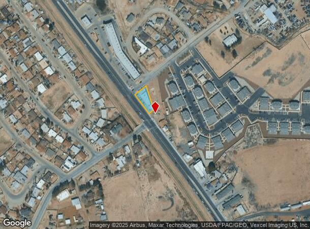  9901 Alameda Ave, Socorro, TX Parcel Map