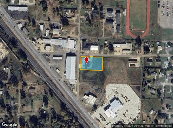 611 E Wood St, Ashdown, AR Parcel Map