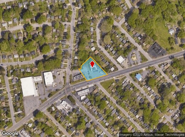  1605 E Pembroke Ave, Hampton, VA Parcel Map