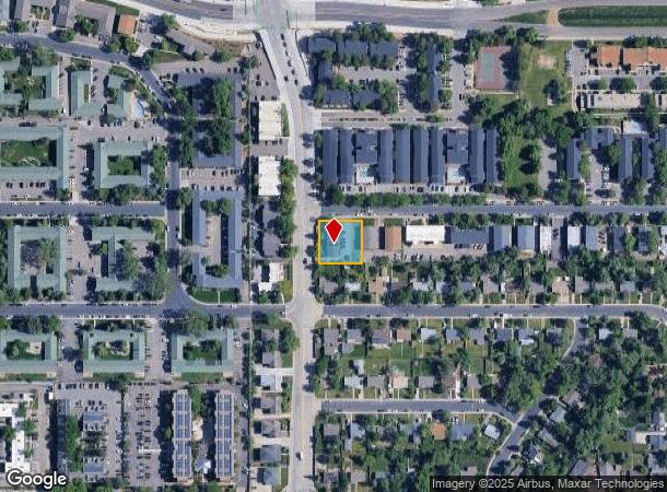 1090 30Th St, Boulder, CO Parcel Map