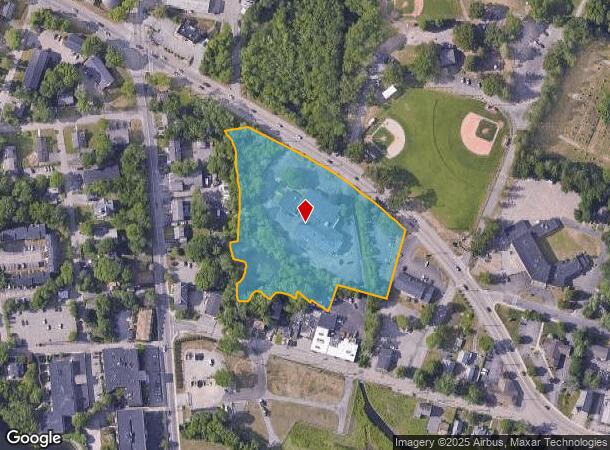  451 Elm St, North Attleboro, MA Parcel Map