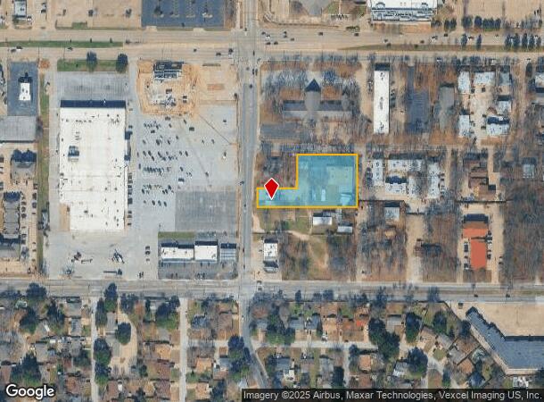  2209 S Fielder Rd, Arlington, TX Parcel Map