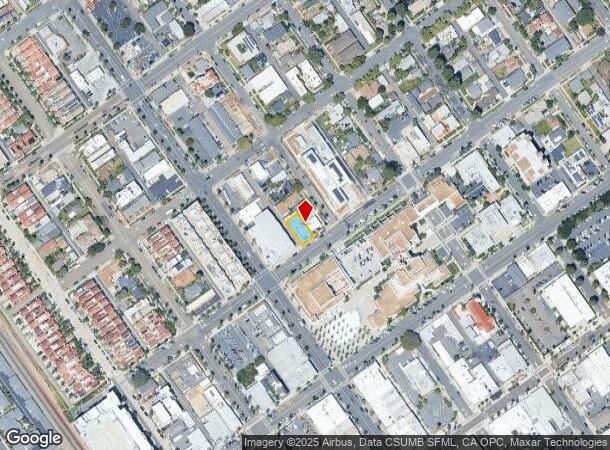  510 Civic Center Dr, Oceanside, CA Parcel Map