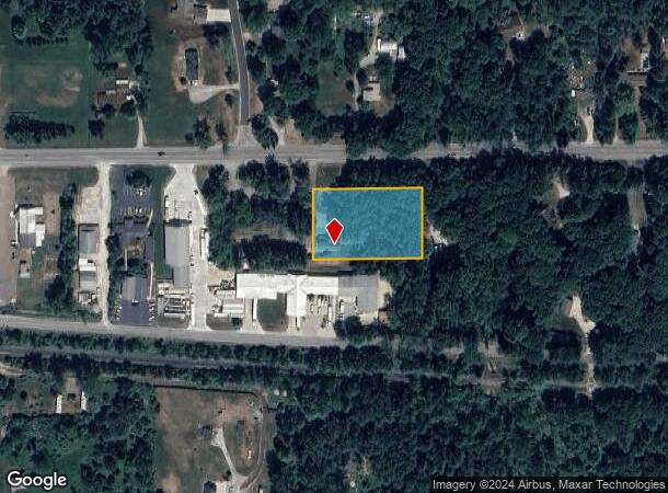  344 E Saginaw Rd, Sanford, MI Parcel Map