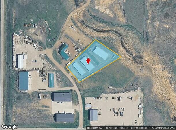 2709 Paintball Way, Bismarck, ND Parcel Map