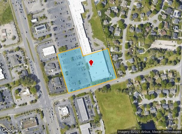  701 Battlefield Blvd N, Chesapeake, VA Parcel Map