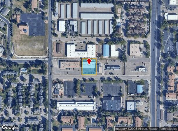 3634 Jeannine Dr, Colorado Springs, CO Parcel Map