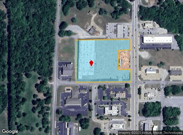  1720 S Main St, Grove, OK Parcel Map