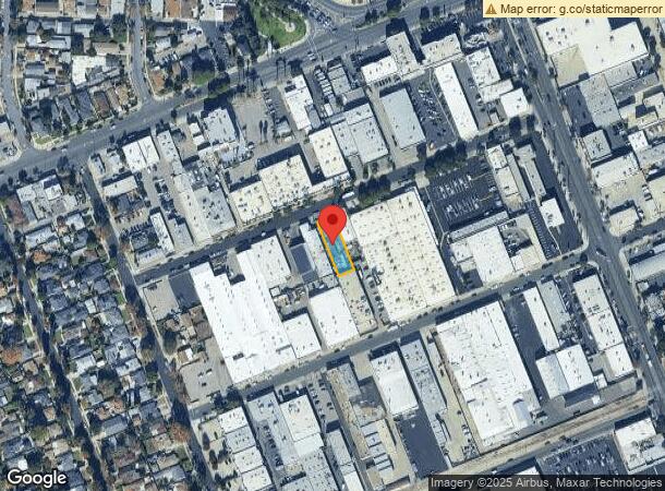  1102 W Isabel St, Burbank, CA Parcel Map