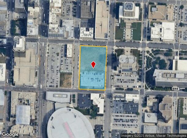 1200 Oak St, Kansas City, MO Parcel Map