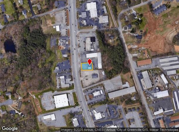 512 N Main St, Mauldin, SC Parcel Map