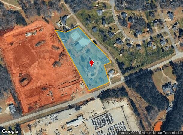 2932 Highway 124 W, Jefferson, GA Parcel Map