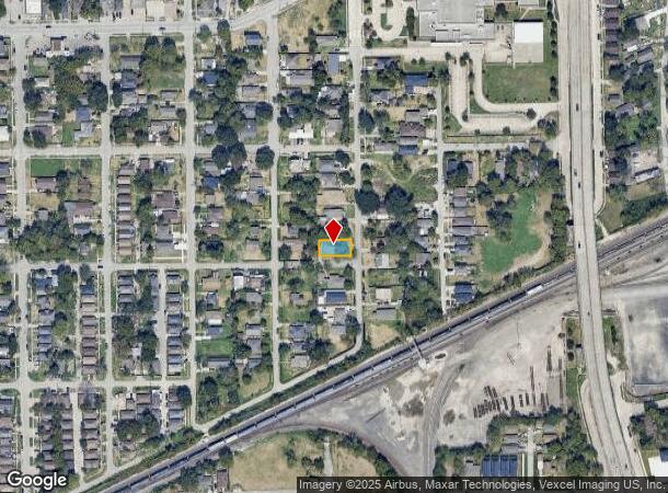 2303 Leffingwell St, Houston, TX Parcel Map