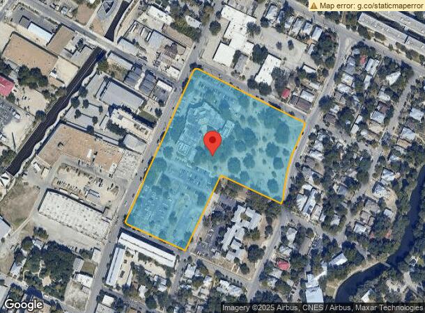  818 S Flores St, San Antonio, TX Parcel Map